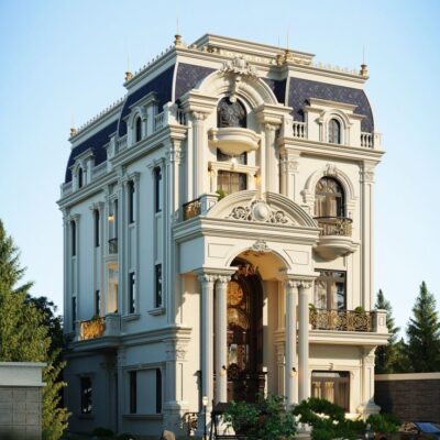 Phong cách thiết kế kiến trúc Pháp (French)
