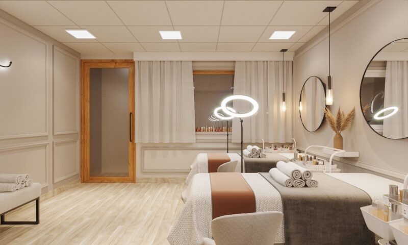 Thiết kế nội thất Spa- Cobala Chúc Sơn