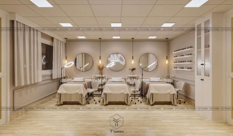 Thiết kế nội thất Spa- Cobala Chúc Sơn